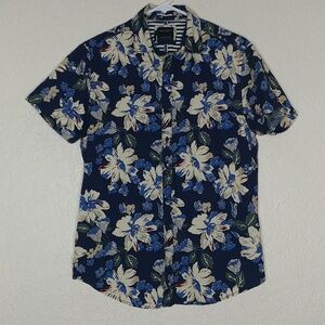 Denim & Flower Ricky Singh Button Front Shirt Size M